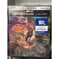 4k Spiderman No Way Steelbook Cine 3d Mania Local Belgrano