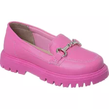 Mocassim Infantil Feminino Macio Oxford Clássico Ref 28002