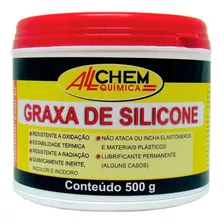 Graxa De Silicone Lubrificante Repelente Incolor 500g