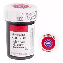 Colorante Comestible Color Rojo Navidad Wilton