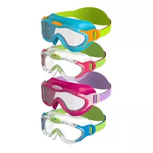 Gafas De Natación Speedo Biofuse Sea Squad Mask Infantil Color Rosa