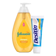 Shampoo Regular Johnsons Baby 750ml+1creme Assaduras Desitin
