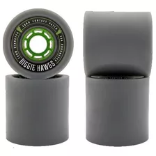 Roda Landyachtz Biggie Hawgs 70mm 76a Cinza Longboard Skate