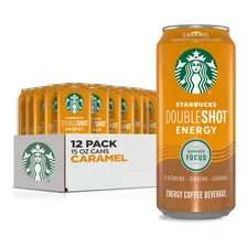 Starbucks Doubleshot - Bebida Energetica De Cafe, Caramelo,