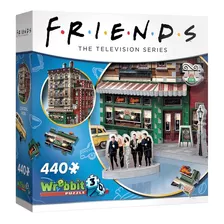 Puzle Maqueta 3d Central Perk De Friends 440 Piezas W3d-1015