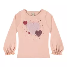 Blusa Em Suedine Feminina Infantil Bebê