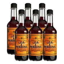 Kit Com 06un Molho Inglês Lea & Perrins 150ml