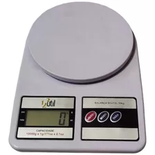 Balança Digital Cozinha Doméstica 10kg Bateria Display Lcd