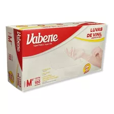 Luva Com Pó Viniflex Sem Látex - Caixa C/ 100 Unidades 