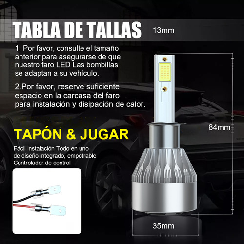 Para Ford Capri Mk31978-1985 Bombillas De Faro 80w 501 Coche Foto 4