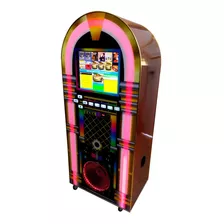 Maquina De Musica Jukebox Karaoke Retro Box 7x1 Wa Diversoes