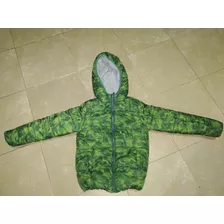 Campera Niño Urb Camuflada Polar Otoño/invierno