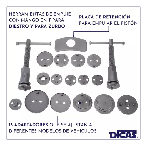 Herramienta Caliper Comprimir Piston Frenos Pastillas  Foto 5