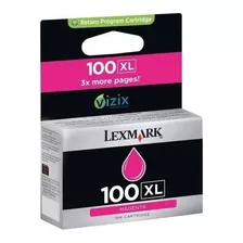 Lexmark Impresora Cartucho Original 100xl 14n1070 Magenta