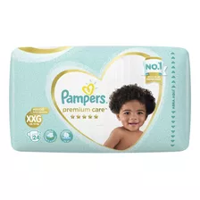 Fraldas Pampers Premium Care Xxg 24 U