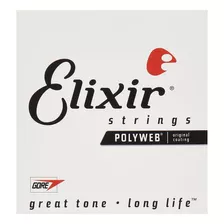 Elixir® Strings Anti-rust Plated Plain Steel Single String (