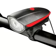 Luz Bicicleta Delantera Led 250 Lumens Más Bocina