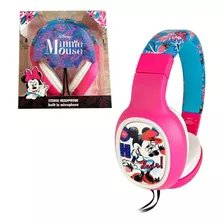 Audifono Juvenil Stereo Manos Libre Minnie Disney