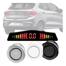 Sensor Estacionamento Re 4 Sensores Sinal Sonoro Display Led