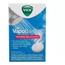 Vick Vapobanho Vapores Relaxantes 3 Unidades