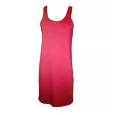 Vestido Musculosa Largo Intermedio Recto Varios Colores