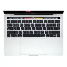 Funda Silicona Para Teclado Macbook Pro 15 | Coreano/negro