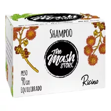 Shampoo Sólido 100% Natural The Mash Store - Ricino X 90 Gr