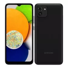 Teléfono Samsung Galaxy A03 128 Gb 4 Gb 6.5 Negro
