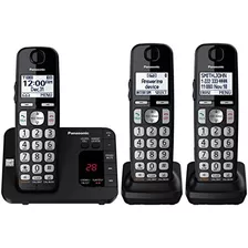 Telefono Inalambrico Panasonic Kxtge433b Con Contestador Aut