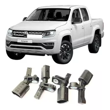 Jogo 4 Sensor Abs Amarok Roda Dianteira Traseiro Original Vw