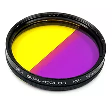 Filtro 52mm Dual Color Amarillo / Violeta Hoya Japon