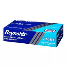 Hojas Aluminio Reynolds Flexible C/ 200 Hojas De 228x273 Mm