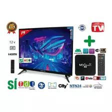 Televisor Led 19 Pulgadas Full Hd Con Tdt Integrado + Tv Box