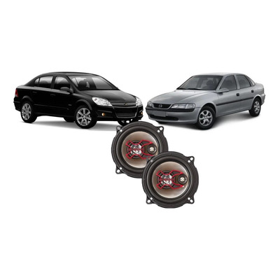 Kit Com 2 Alto Falantes Traseiro Chevrolet Vectra Bravox