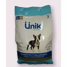 Unik Perro Cachorros Razas Pequeñas X 3 Kg. 