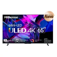 Pantalla Hisense 65 Miniled 4k Smart 65u7k Google Tv