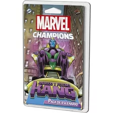 Juego De Mesa Marvel Champions Pack Antigua Y Futuro Kang