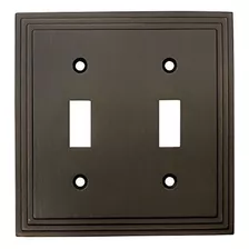 Cosmas 25033orb Placa De Pared Con Interruptor De Palanca Do