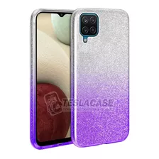 Carcasa Samsung A12 Dregradada Morada