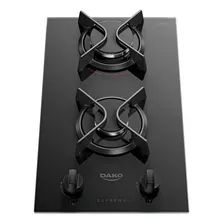 Fogão Cooktop Dako Supreme A Gás 2 Bocas Bivolt Automático