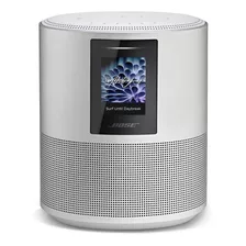 Bocina Inteligente Bose Home Speaker 500 Con Asistente Virtual Google Assistant Y Alexa, Pantalla Integrada Color Luxe Silver 100v/240v
