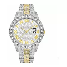 Relojes Hombre Moderno Diamante Reloj Impermeable