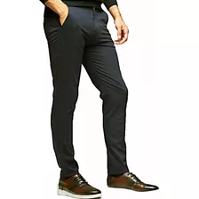 Pantalon Gabardina De Vestir Chupin Saten Elastizado C/chino