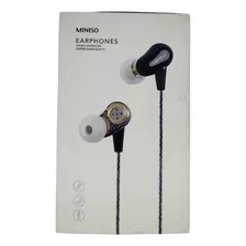 Audifonos Alambricos Miniso 4 Bocinas Y Microfono