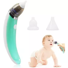 Aspirador Nasal Saca Mocos Suave Eléctrico Bebe Mli Color Celeste