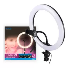 Luminador Ring Ligth Anel Luz 30cm Make Foto