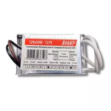 Kit C/ 50 Transformador Eletrônico P/ Dicróica 12v 50w 127v