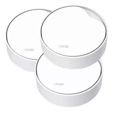 Sistema Wi-fi Mesh Tp-link Deco X50 Wifi6 Poe 3000mbps Pack3 Color Blanco