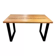 Mesas De Comedor Muebles En Hierro Y Madera - Horacio Home