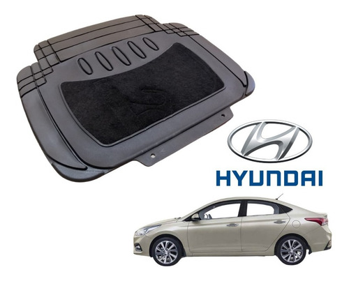 Kit De Tapetes Uso Rudo Para Hyundai Accent Sedan Foto 4